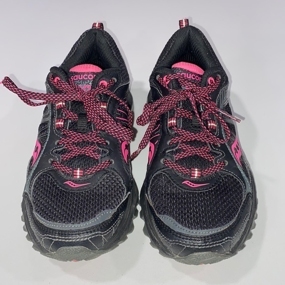 Saucony Excursion TR9 Running Shoes Women’s US Size 6 Black & Pink - Picture 3 of 13